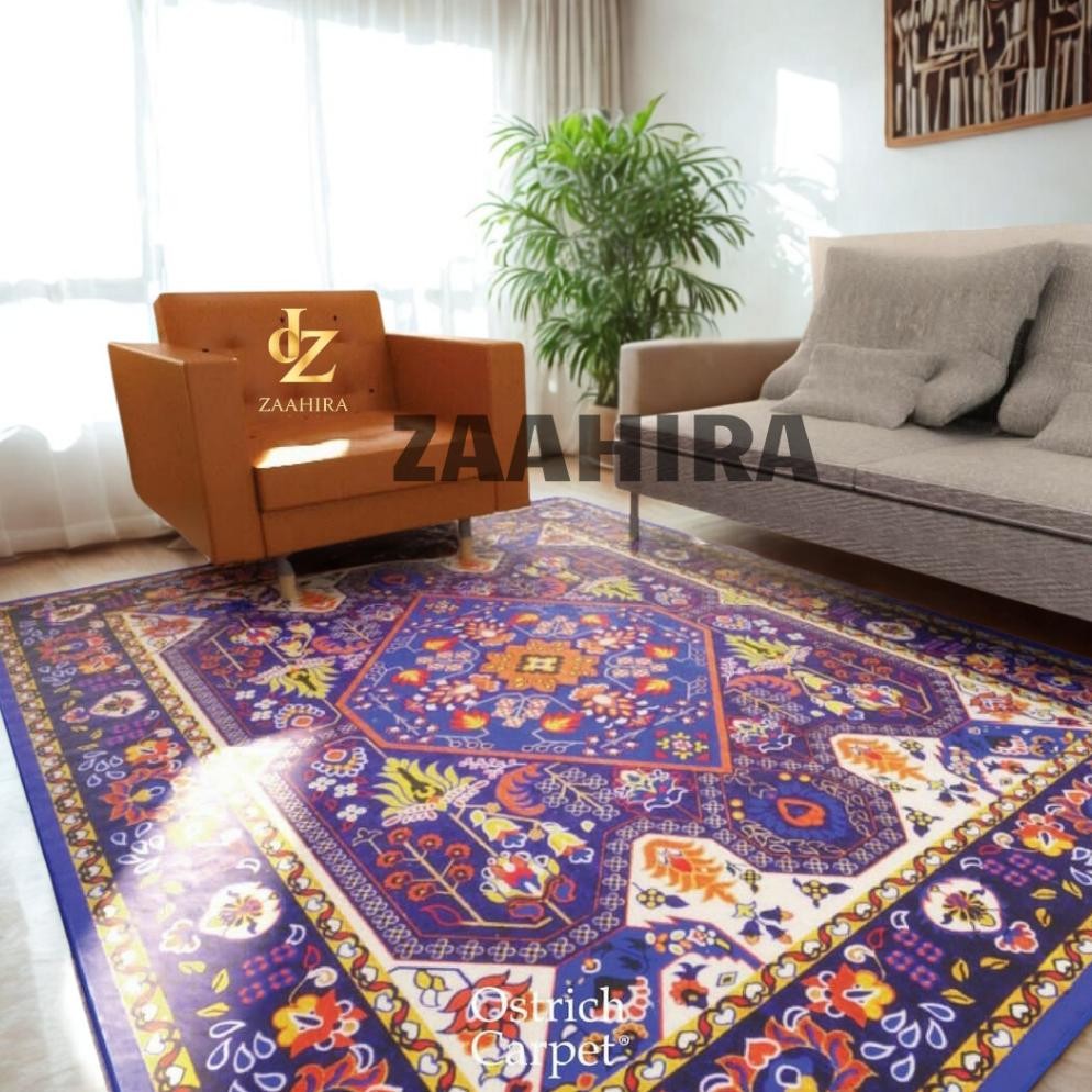 ZAAHIRA_SHOP CARPET OSTRICH JUMBO | KARPET turkey Ostrich size 205 240 cm | Karpet ruang tamu sisa e