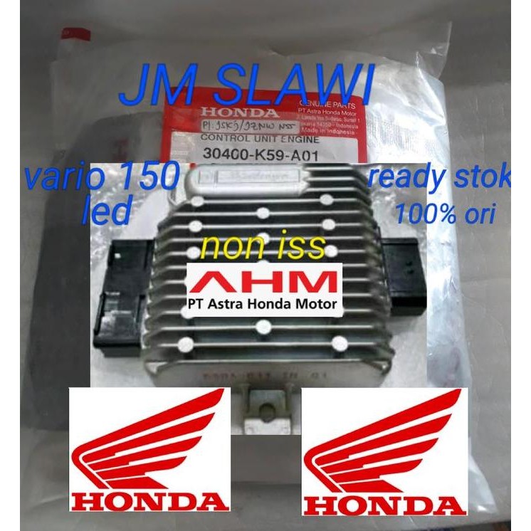 ecu vario 150 led non iss ori ahm