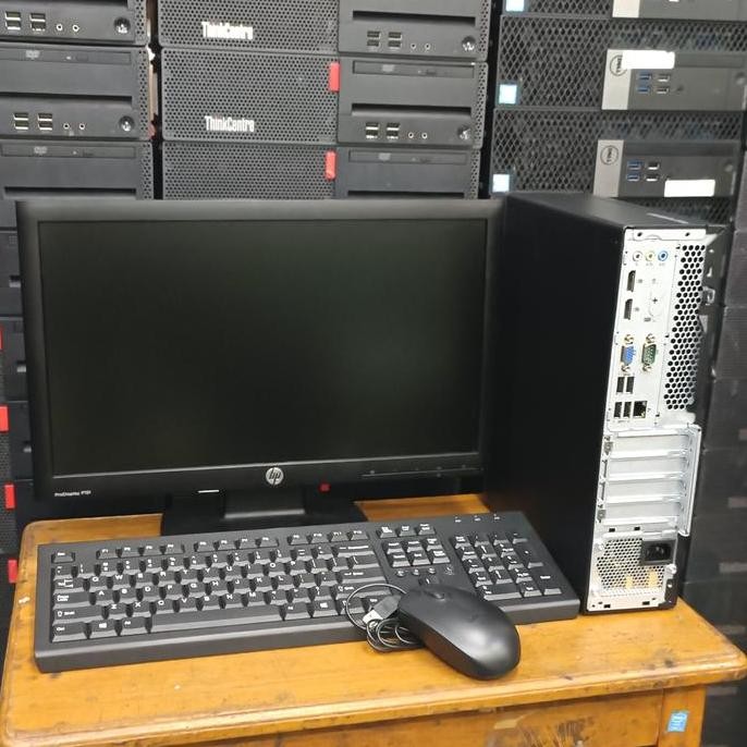 Paket Cpu Komputer Lenovo Sff Core I5 - 7400_3.00Ghz/Ram 8Gb/Ssd 256Gb New Stok