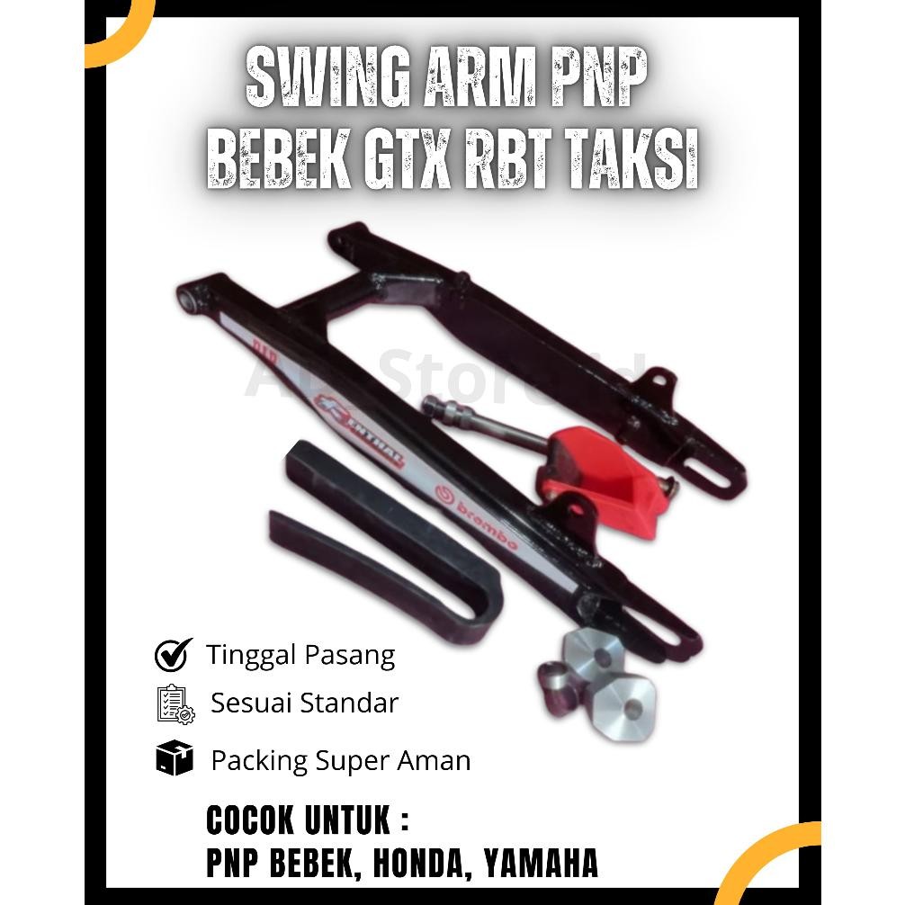 SWING ARM Paha Lengan Ayun Rangka Bebek GTX RBT PNP BEBEK TAXI TRAIL BLADE REVO SHOGUN Supra