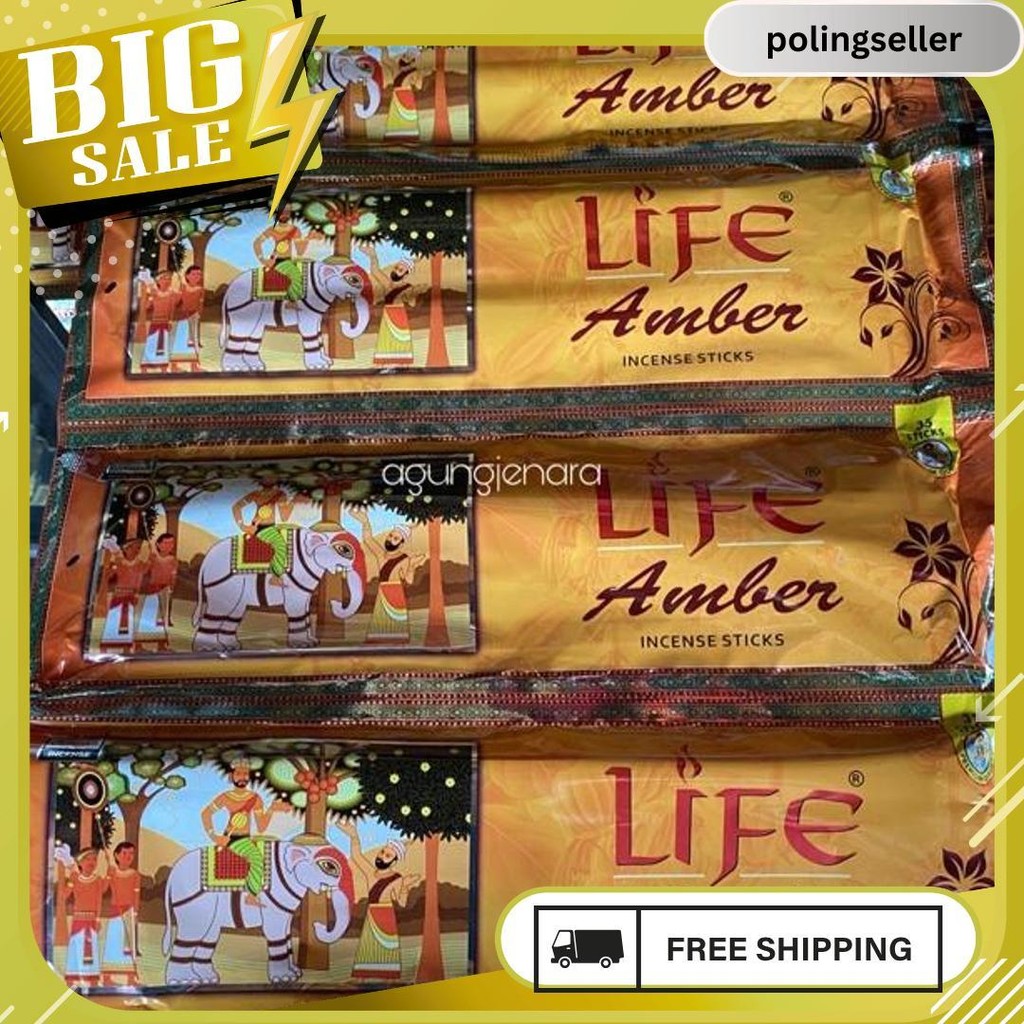 Dupa Life Amber 35Sticks Termurah