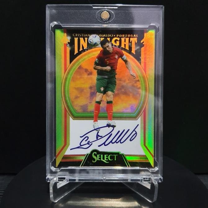 2020 Custom Card Select In Flight Signatures #7 Cristiano Ronaldo