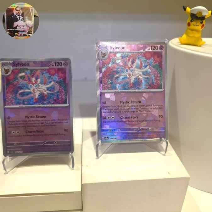 Sylveon Masterball Pokeball master ball poke ball sv8a kartu pokemon tcg indo