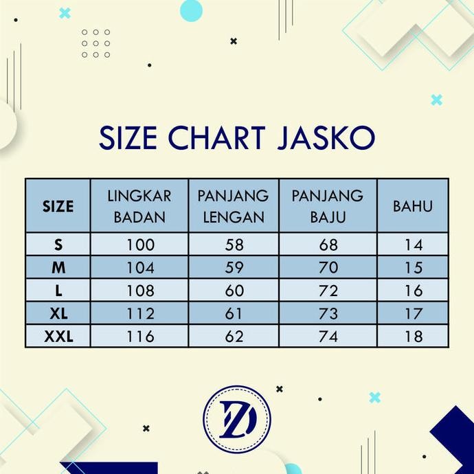 baru  Jasko Jas Koko Dezain Polos Opnaisel Warna Abu Tua