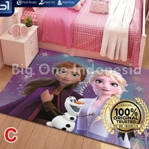 Karpet Lantai Anti Slip Kartun 90x140cm, Tikar Ruang Tamu, Kamar Tidur Modern Unik Minimalis, Alas L