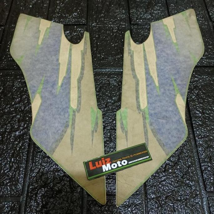 ninja kis 97 stiker body tangki kanan kiri original kawasaki sepasang