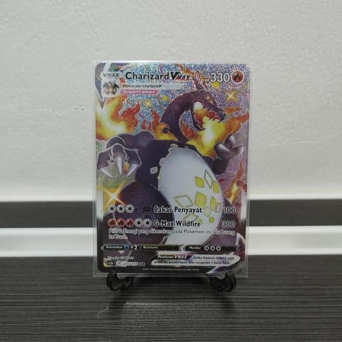 Pokemon TCG Indonesia Shiny Charizard VMAX SC3a 235/159 SSR