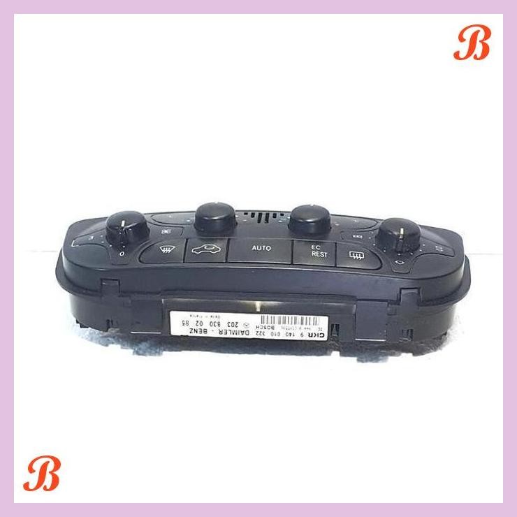 | SPR | CLIMATE PANEL CONTROL AC MERCY 2038300285 BOSCH 9140010322 MERCEDES BENZ C240 W203