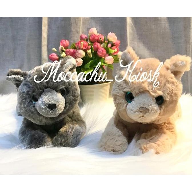 NEW Sunlemon Hiza Neko Russian Blue&Exotic Shorthair Cream/boneka kucing READY