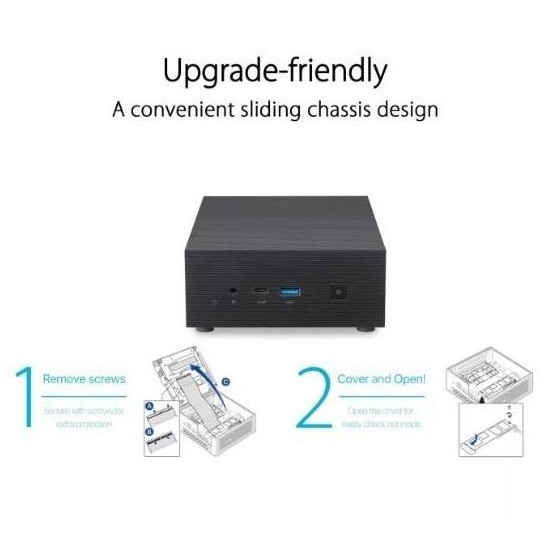 Mini Pc Asus Pn63-S1 I3 1115/4/Ssd256/Dos - Mini Pc Intel I3 Asus Pn63 New Stok