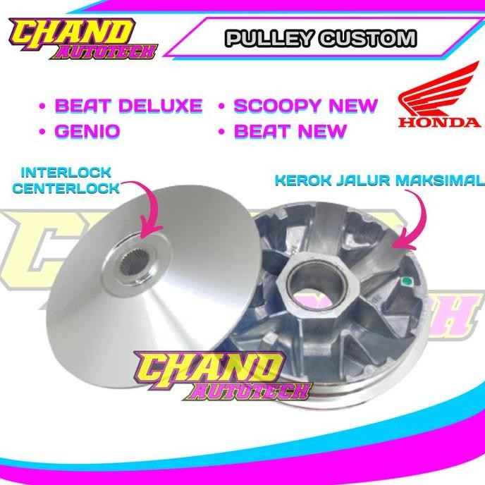 Pulley Custom Beat Deluxe Genio Scoopy 2 Beat Esp 2020