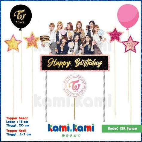 Cake Topper Twice (K-POP)