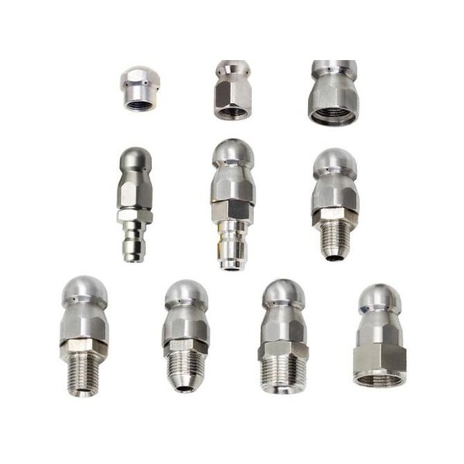 Nozzle Pembersih Saluran Pipa Pressure Washer Pipes