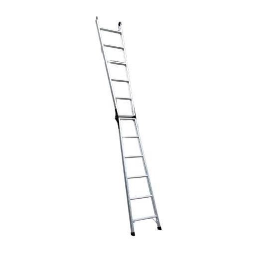 Tangga Lipat Aluminium Basic 2 In1 6 Step 1.8 X 2 Meter Krisbow