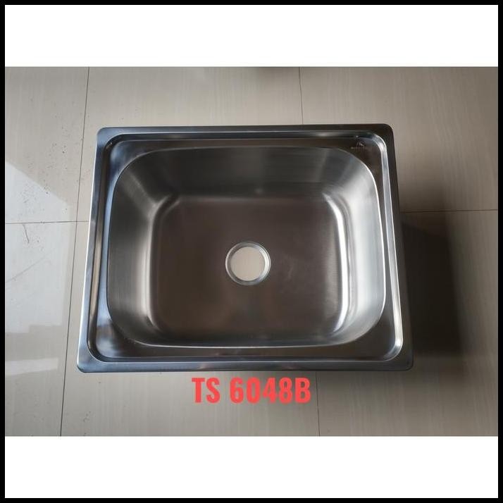 Kitchen Sink kedalaman 25cm/BCP/Bak Cuci Piring 1 lubang