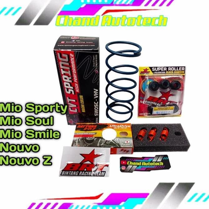 Part Paket Akselerasi Mio Sporty Fino Karbu Nouvo Mio Soul Mio Smile Nouvo Z Paket Ringan Cvt Paket 