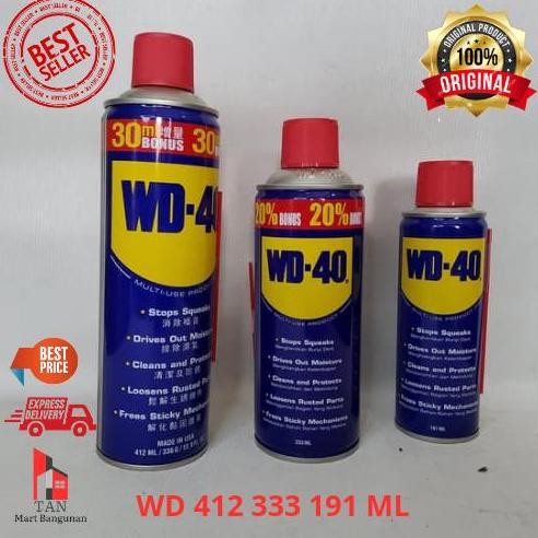 WD40 WD-40 WD 40 Pelumas Anti Karat 191 333 412 ml JUMBO