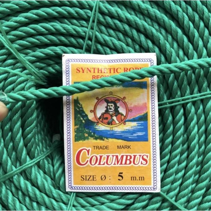 

Tali Tambang 5mm / Tambang PE 5mm COLUMBUS 190 METER