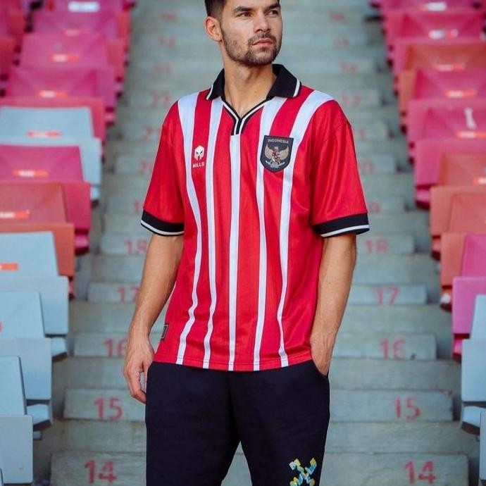 Timnas Indonesia Mills Block Core Merah Limited edition Mills Official