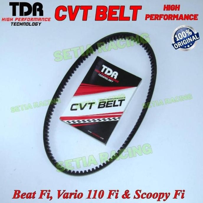 vanbelt panbel karet belt CVT TDR beat fi scoopy fi vario 110 fi led