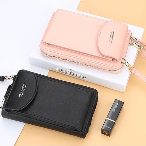 baru Tas Selempang Wanita Kulit Dompet Multifungsi Forever Baellerry N8591
