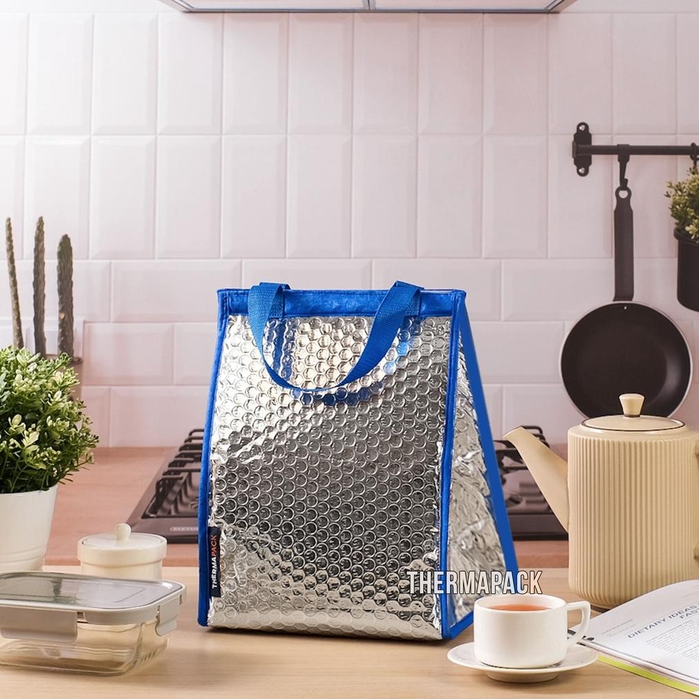 

ThermaPack Insulated Colour Tote Bag | Tas Aluminium Cooler - Size L ( 5 Pcs )