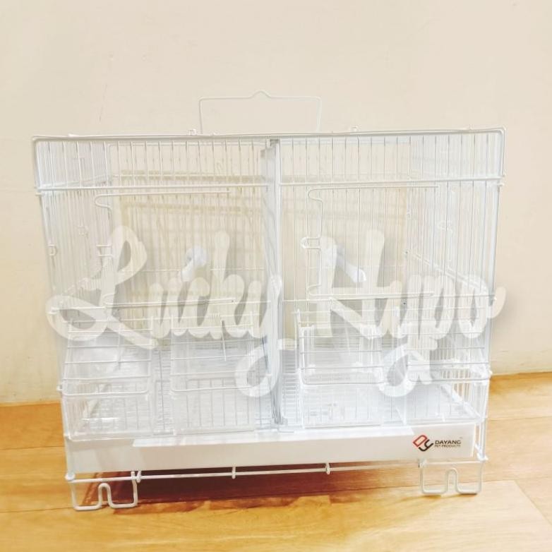 Premium K501 Dayang Bird Cage Kandang Burung Besi Sekat Blackstrouth Finch