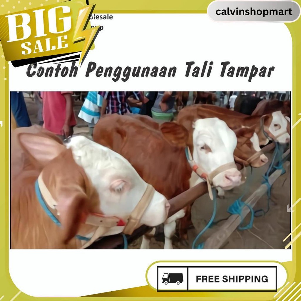 

Tali Tampar Ukuran 4Mm Panjang 220 Meter Siap Kirim