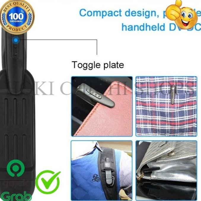 NEW Pulpen Kamera Spy Cam Pen Hidden Camera Mini Cctv Kancing Baju ORI CC [terbaik][terlaris]