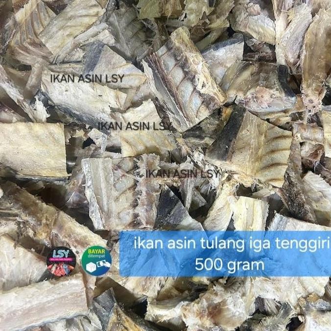 

Ikan Asin Tulang Iga Tenggiri 500Gram