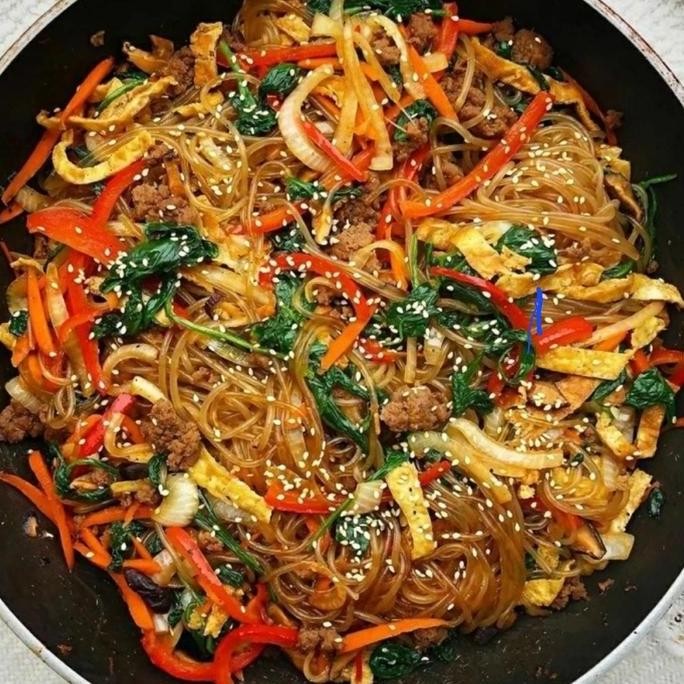 

Potato Glass Noodle 400G Bihun Kentang Korea Green Jade Kualitas Terbaik Harga Termurah