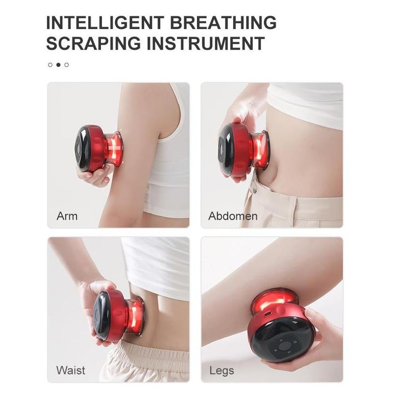 Alat Kop Bekam Elektrik Portable Kerokan Masuk Angin Pijat Cupping Badan Red Light Therapy Massage