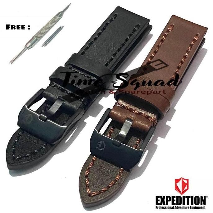 Strap Tali Jam Tangan Expedition Kulit Asli Kalep Jam Tangan Kulit
