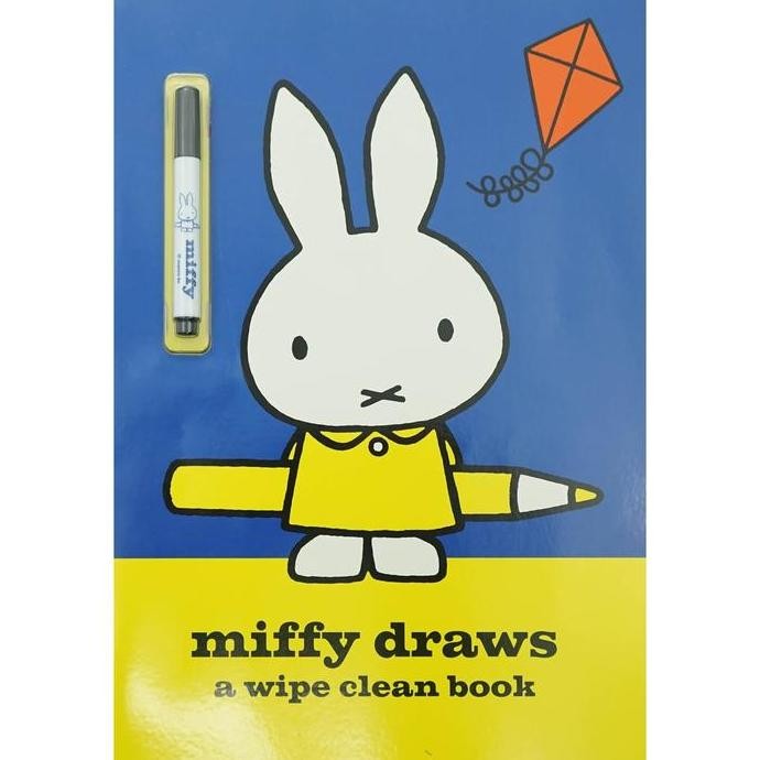 Miffy Draws Pen Control Tracing Wipe Clean Book For Early Learners