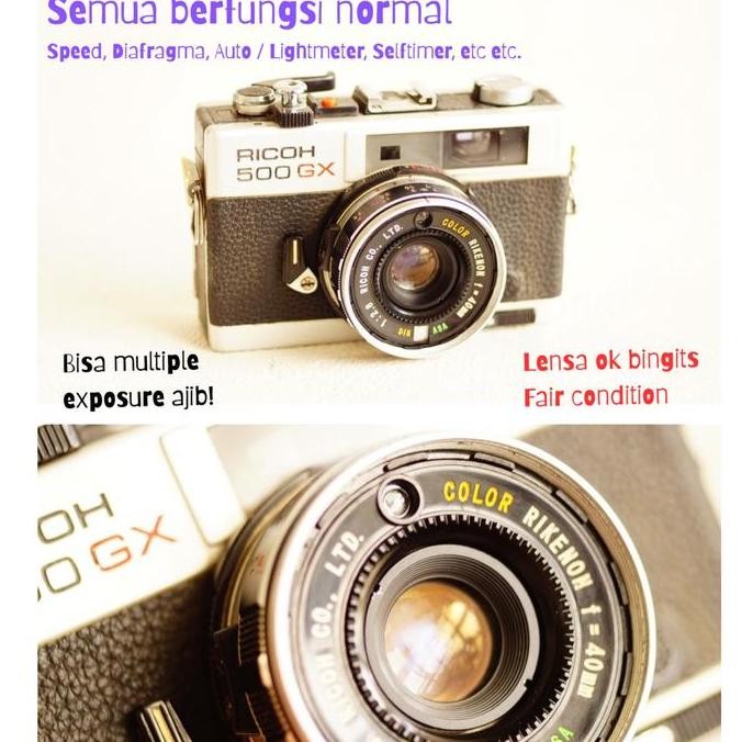 HOT SALE Analog Rangefinder Ricoh 500GX 35mm