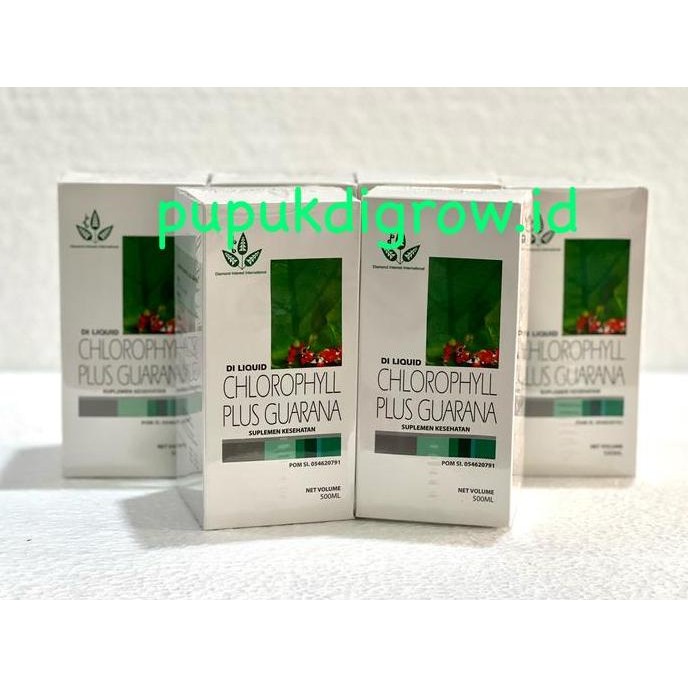 Liquid Chlorophyl Plus Guarana Klorofil Cair Plus Guarana 500 Ml Diamond Interest