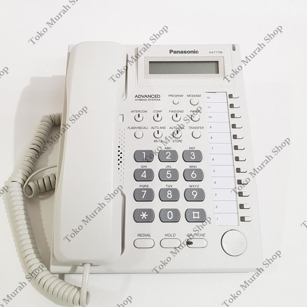 Telepon Kabel Panasonic KX-T7730 Telpon Key PABX Panasonic KX-T7730