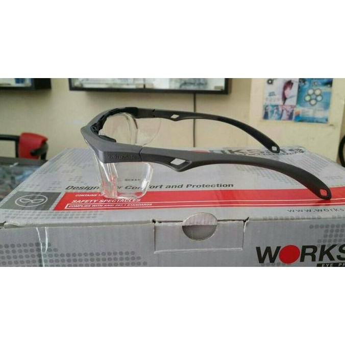 Kacamata safety minus / worksafe steed