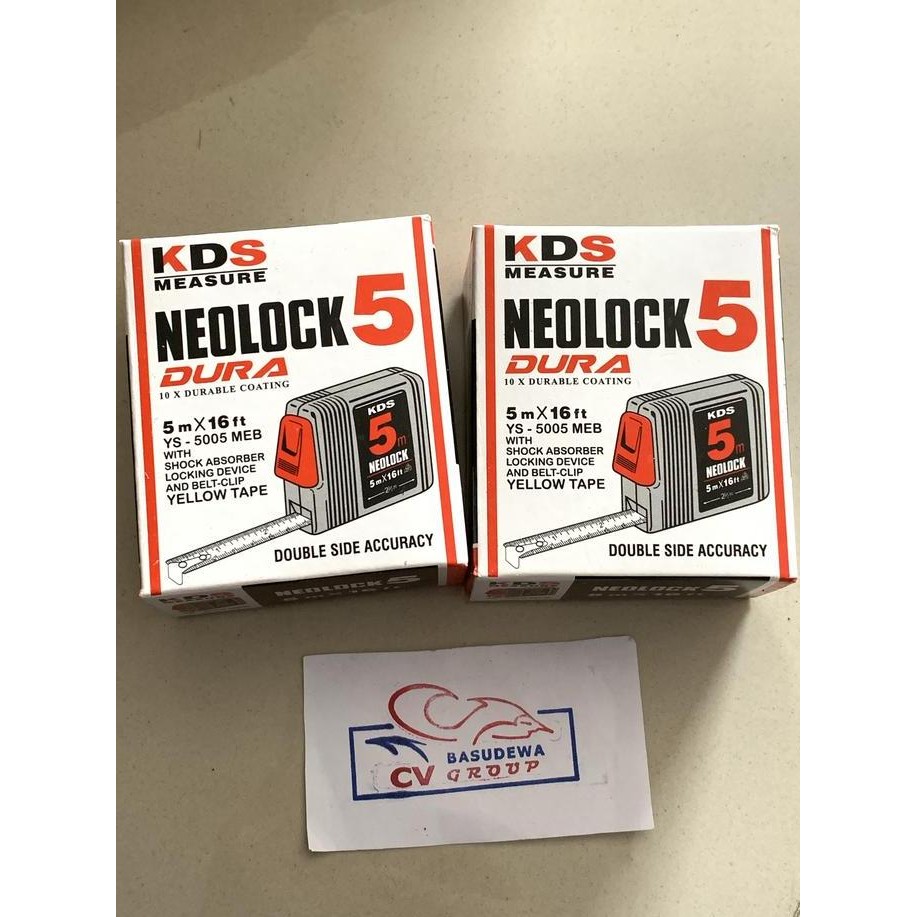Meteran Roll Kds 5 Meter 5M Meteran Neolock