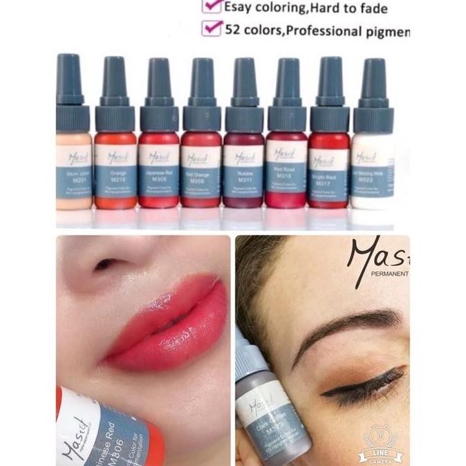 Tinta Sulam Mastor Untuk Sulam Alis/ Bibir / Eyeliner