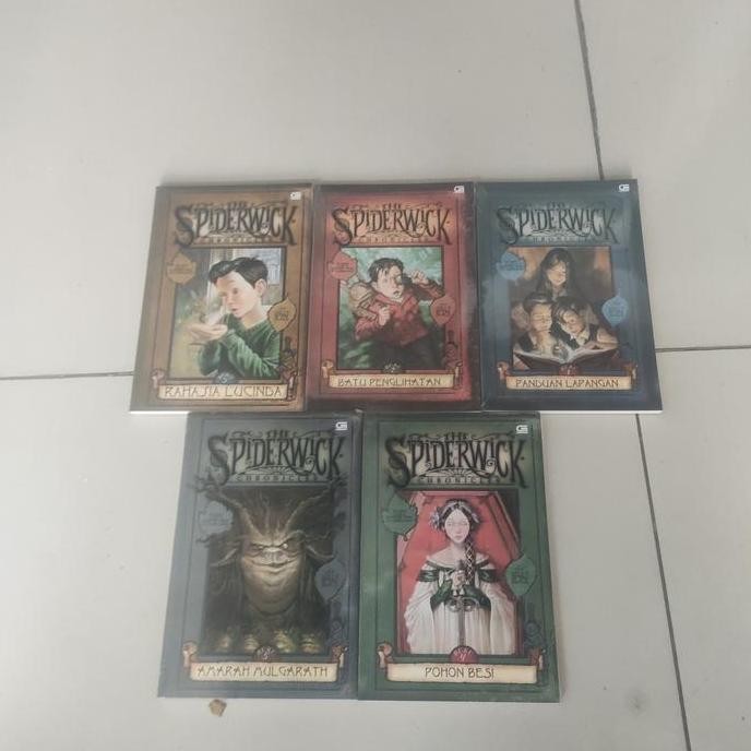 HOT SALE THE SPIDERWICK CHRONICLES PAKET 1 - 5