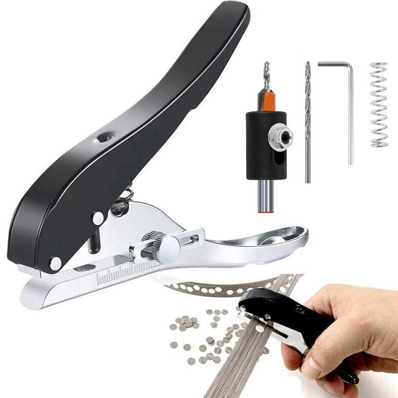 

Premium Heavy Duty Hole Puncher 8mm Tang Pembolong Heavy Duty Punching Tool High Quality