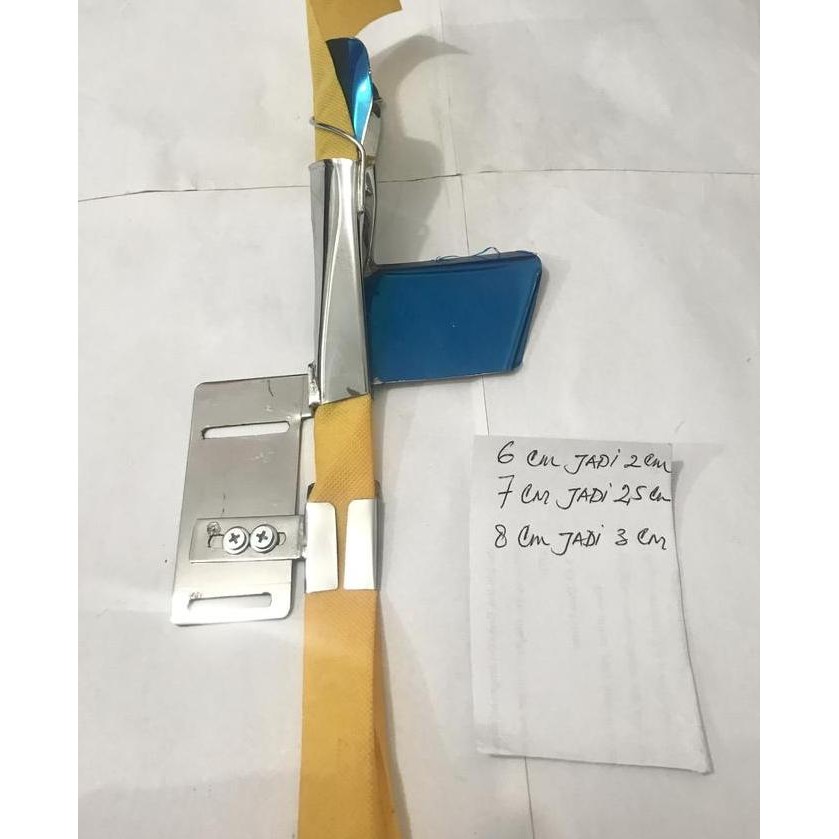 Corong PR Ban 2 FUNGSI utk Bis / Tali Untuk mesin Jahit Highspeed 6CM