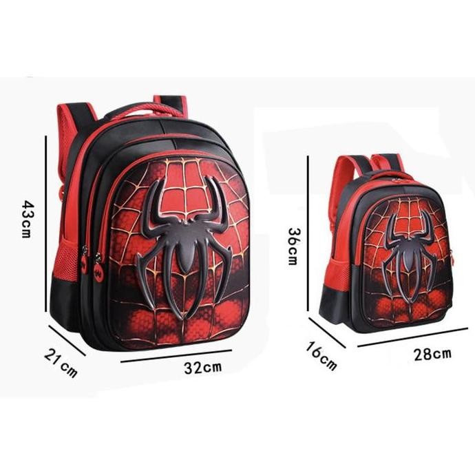 

Spesial Tas Anak Sekolah Sd Ransel 3D Size Besar Avengers Spiderman Impor