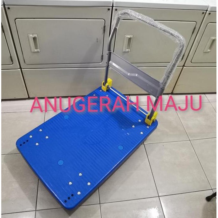 Handtruck Fiber Denko 300 Kg/Troli/Trolley/Dorongan Lipat Barang