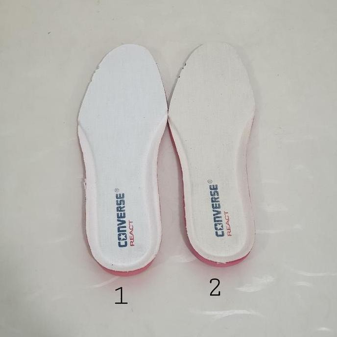 Bantalan Insole Kaki Converse React - Soft Foam - Lembut - Super Tebal - Size 34 35 36 37 37.5 38 39