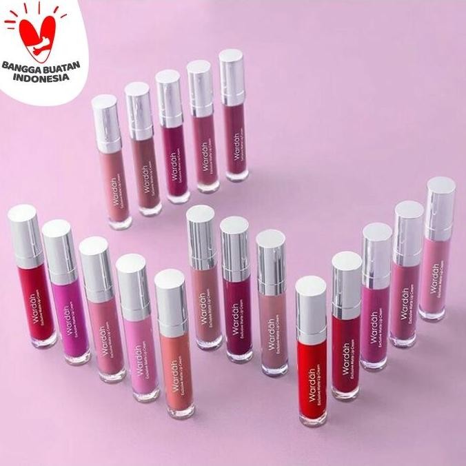 Lipstik Wardah Exclusive Matte Lip Cream / Wardah Lipstik Matte