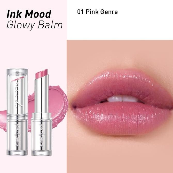 PERIPERA Ink Mood Glowy Balm | Lip Tinted Balm Korea - 01 PINK GENRE