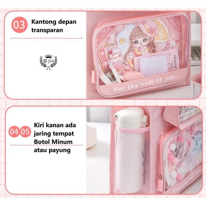 

Miliki Tas Anak Tas Belajar Tas Kursus Tas Jalan Jalan Anak Kbx Premium Series Kbx-35