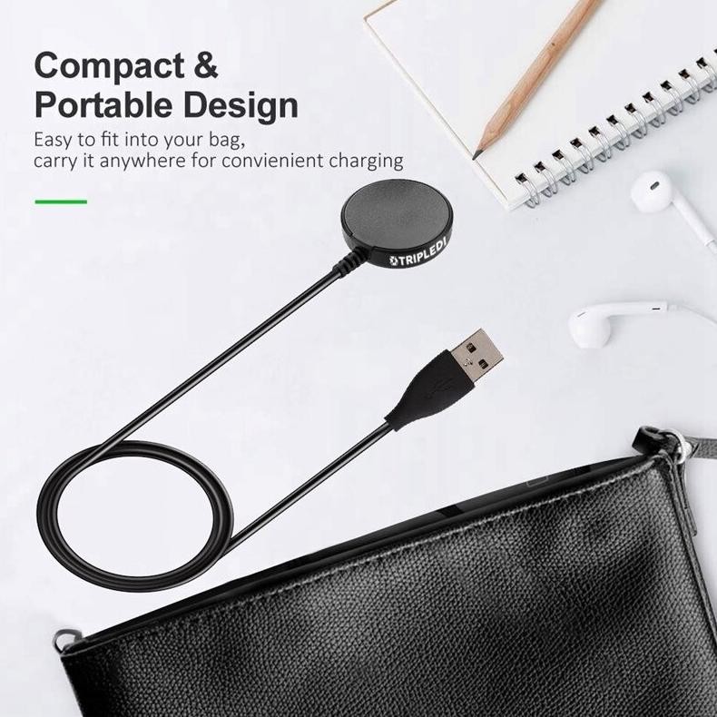 Ct_C1077 Tripledi Wireless Charger Cable Dock Samsung Galaxy Watch Active 1 2 3 4  5 6 Pro R500 R830